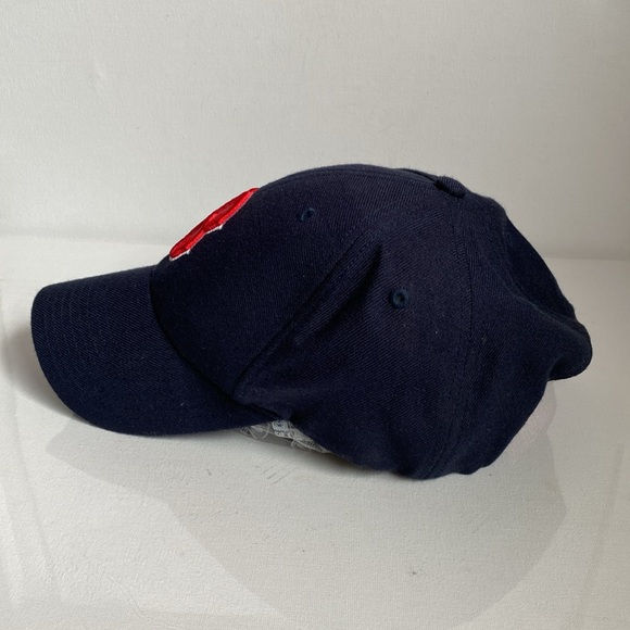 Boston Red Sox Logo Cap Navy and Red - Picture 4 of 10